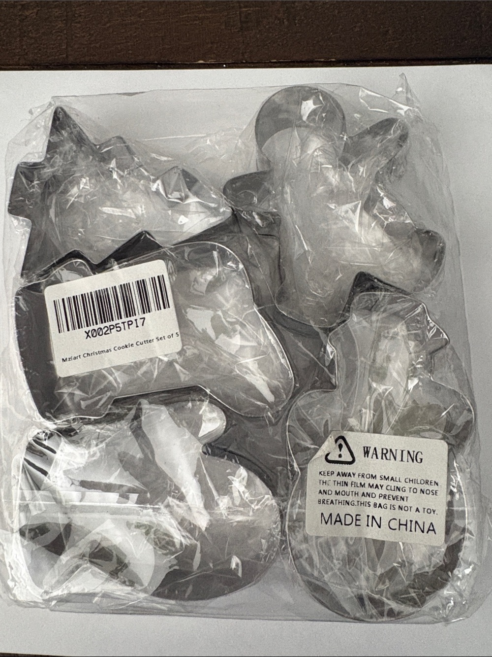 Christmas Cookie Cutter Set - NWT